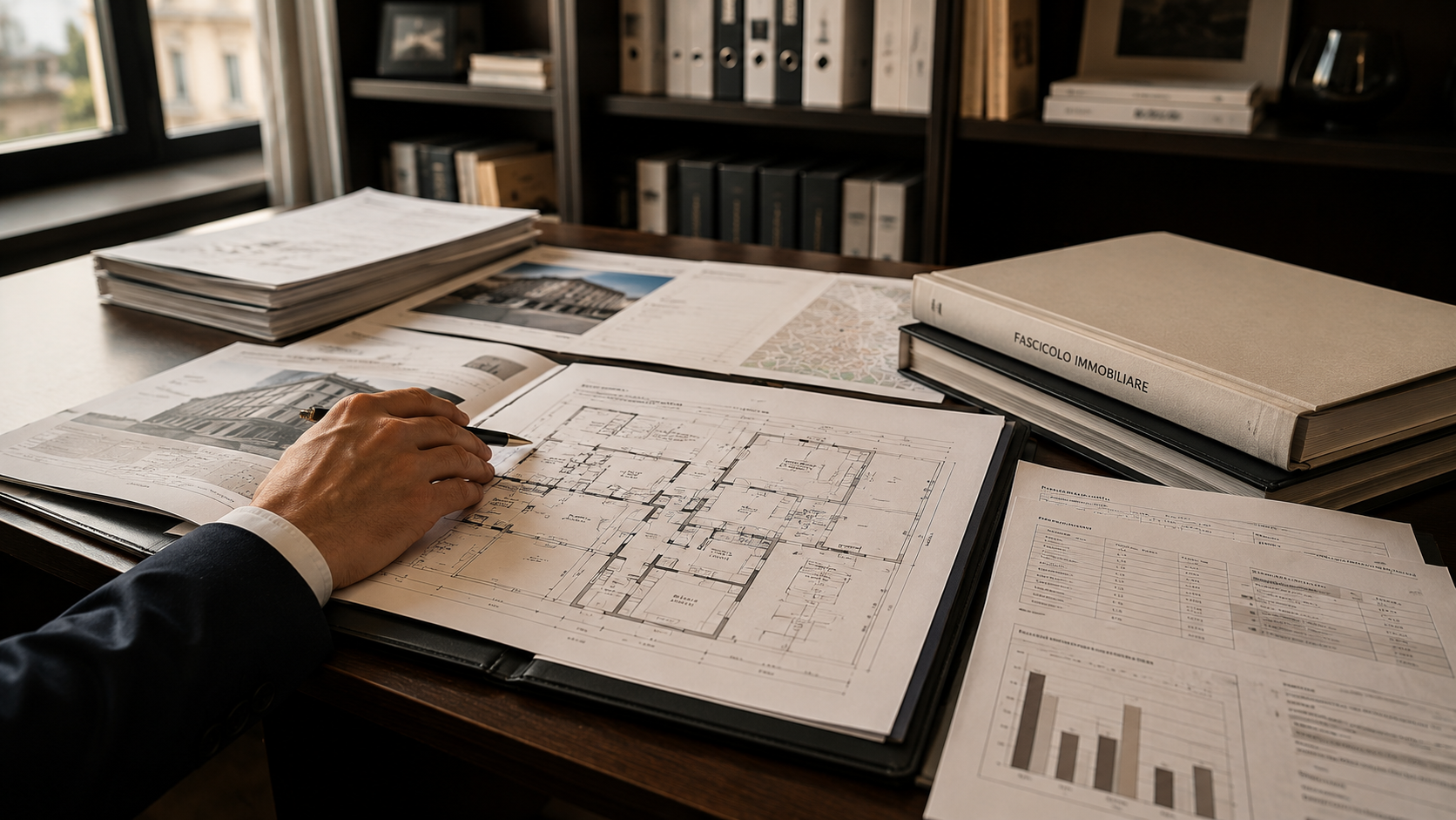 Analisi di mercato e documenti per valutazione immobiliare