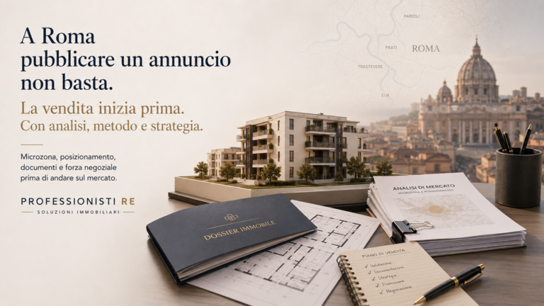 Vendere casa a Roma attraverso analisi di mercato, documentazione e strategia immobiliare
