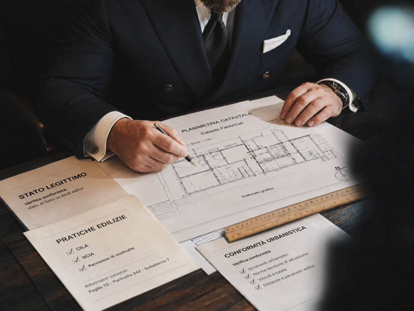 Tecnici e planimetrie per verifiche immobiliari